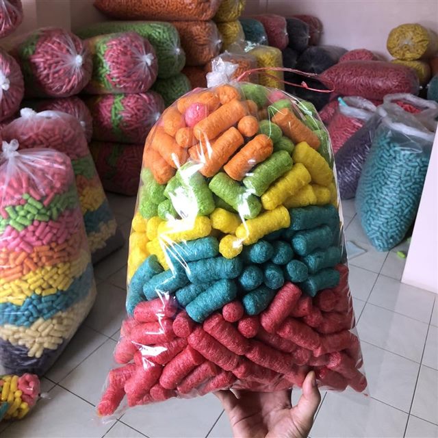 อาหารปลาหลากสีถุงใหญ่